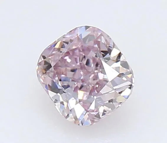 0.24ct Cushion brilliant Natural Diamond (Colour Fancy Pink, Clarity SI2, Cut EX, GIA Certified)