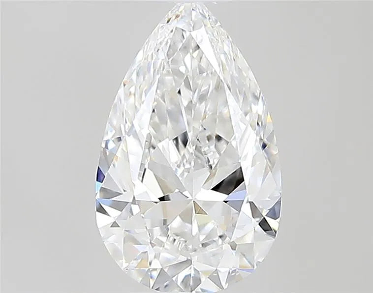 0.50ct Pear Natural Diamond (Colour F, Clarity VS2, Cut VG, GIA Certified)