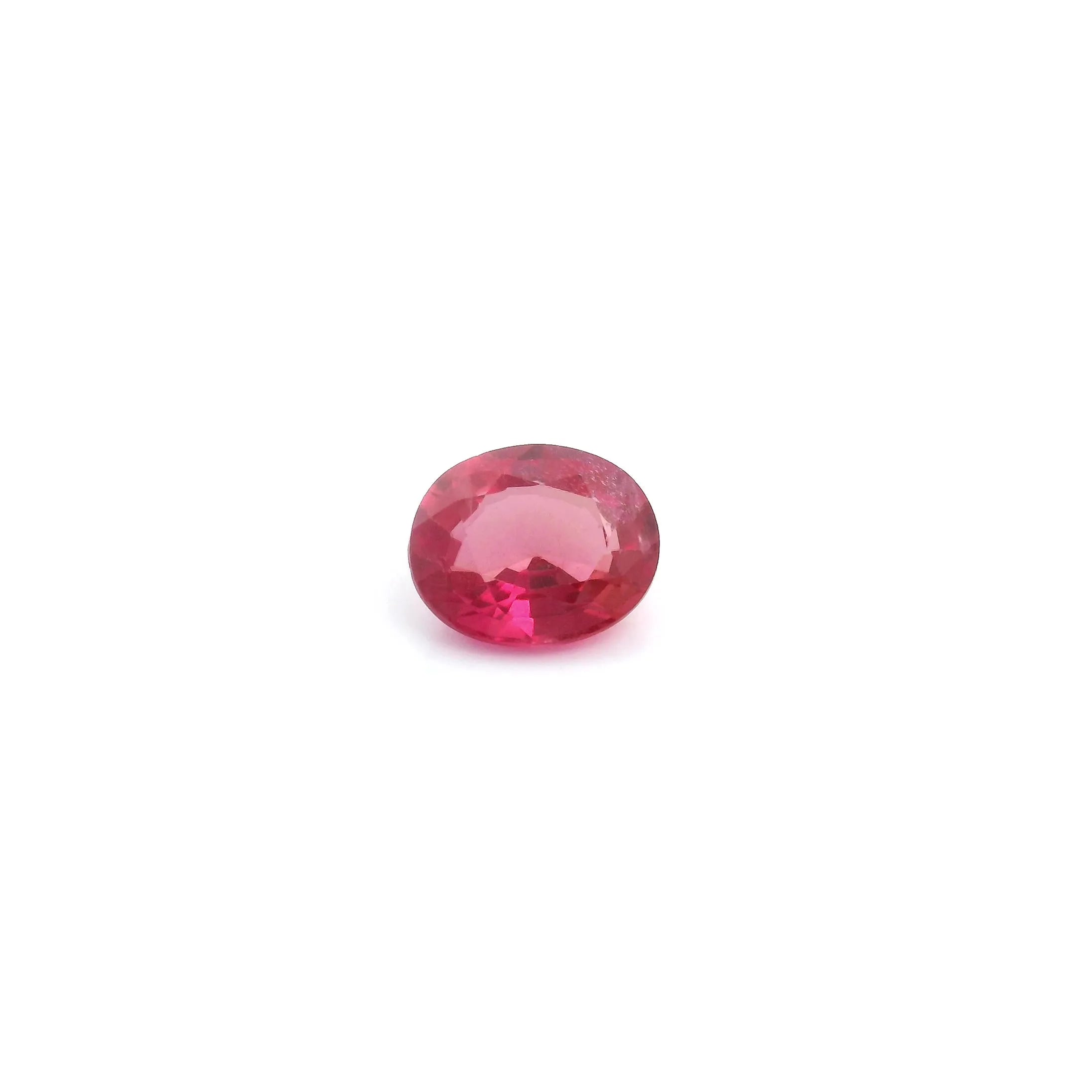 0.75ct Oval Natural Ruby (Colour Red, Clarity Slightly Included, Cut Faceted)