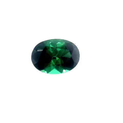0.75ct Oval Natural Tourmaline (Colour Green, Clarity Slightly Included, Cut Faceted)