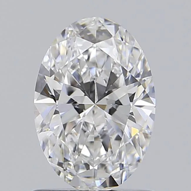 0.85ct Oval Lab Grown Diamond (Colour D, Clarity IF, IGI Certified)
