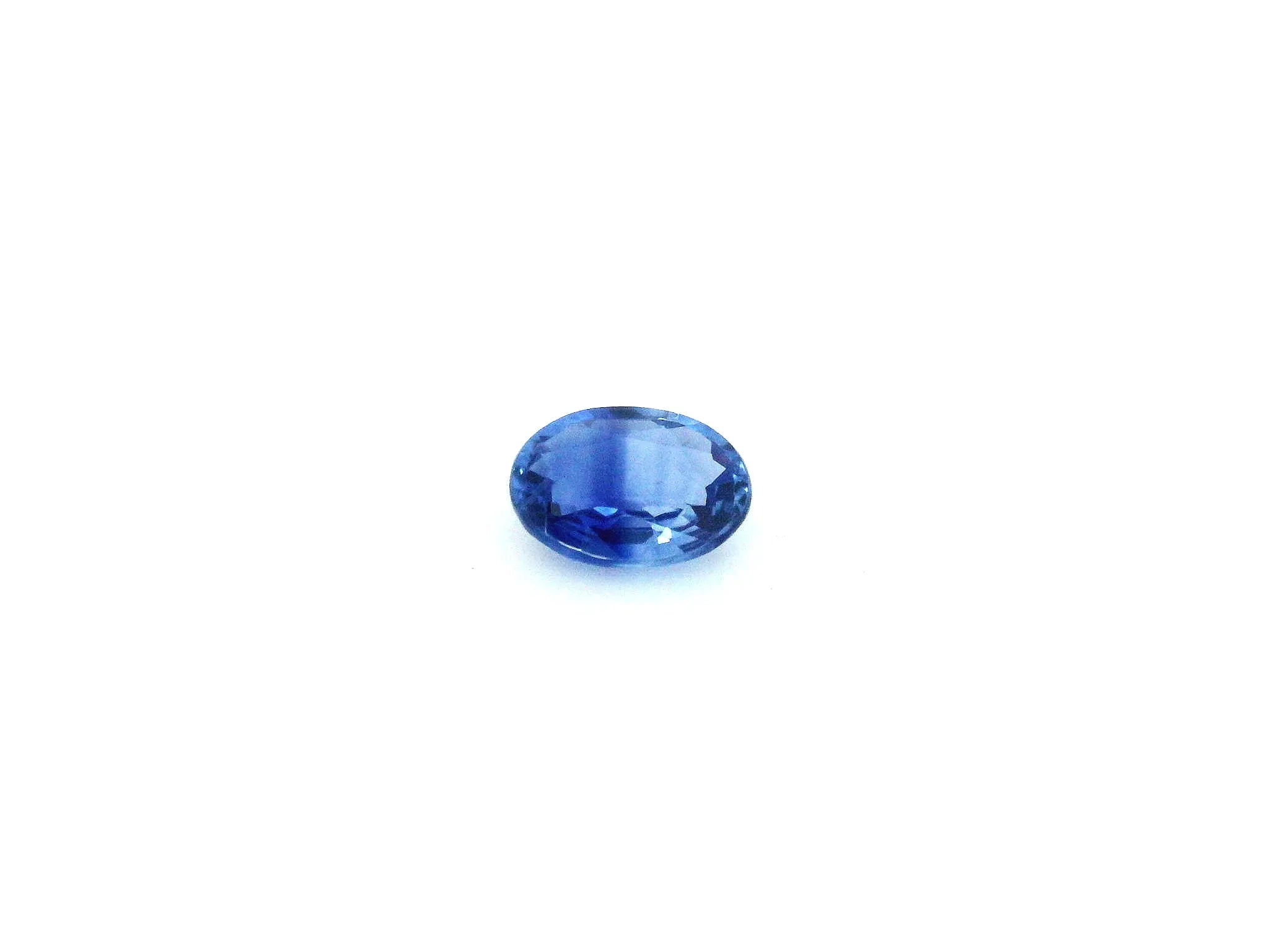 0.97ct Oval Natural Sapphire (Colour Blue, Clarity Slightly Included, Cut Faceted)