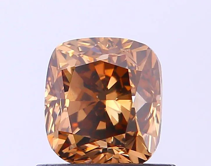 1.00ct Cushion brilliant Natural Diamond (Colour Fancy Dark Brown, Clarity VS1, Uncertified)