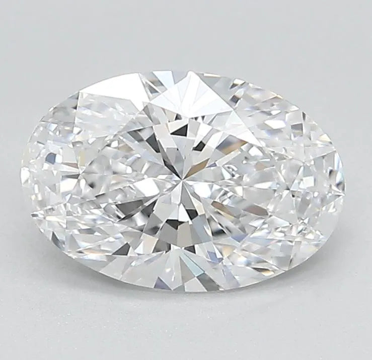 1.00ct Oval Lab Grown Diamond (Colour D, Clarity IF, IGI Certified)