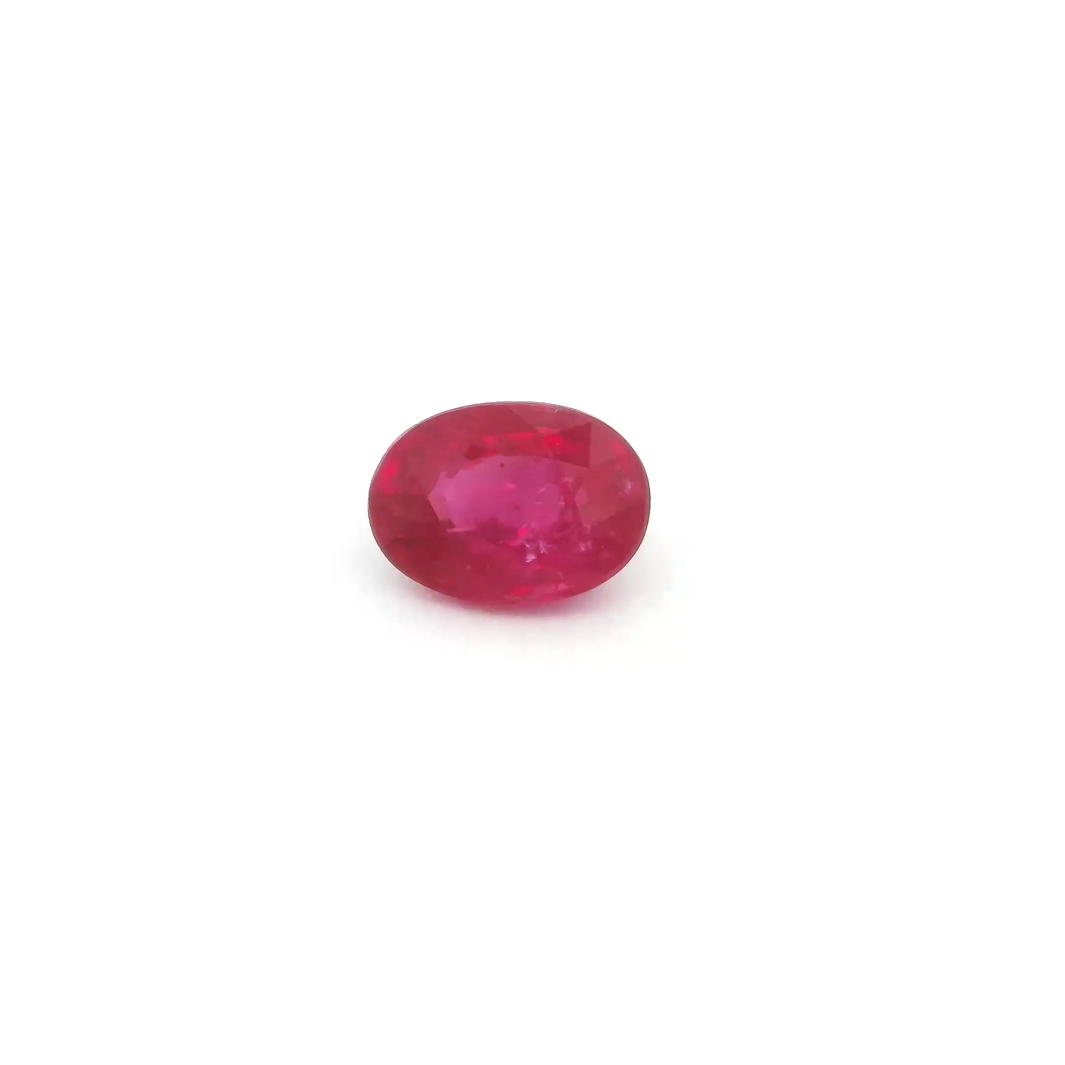1.01ct Oval Natural Ruby (Colour Red, Clarity Slightly Included, Cut Faceted)