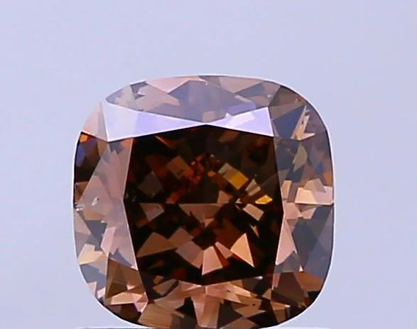 1.03ct Cushion brilliant Natural Diamond (Colour Fancy Brown, Clarity VS2, Uncertified)