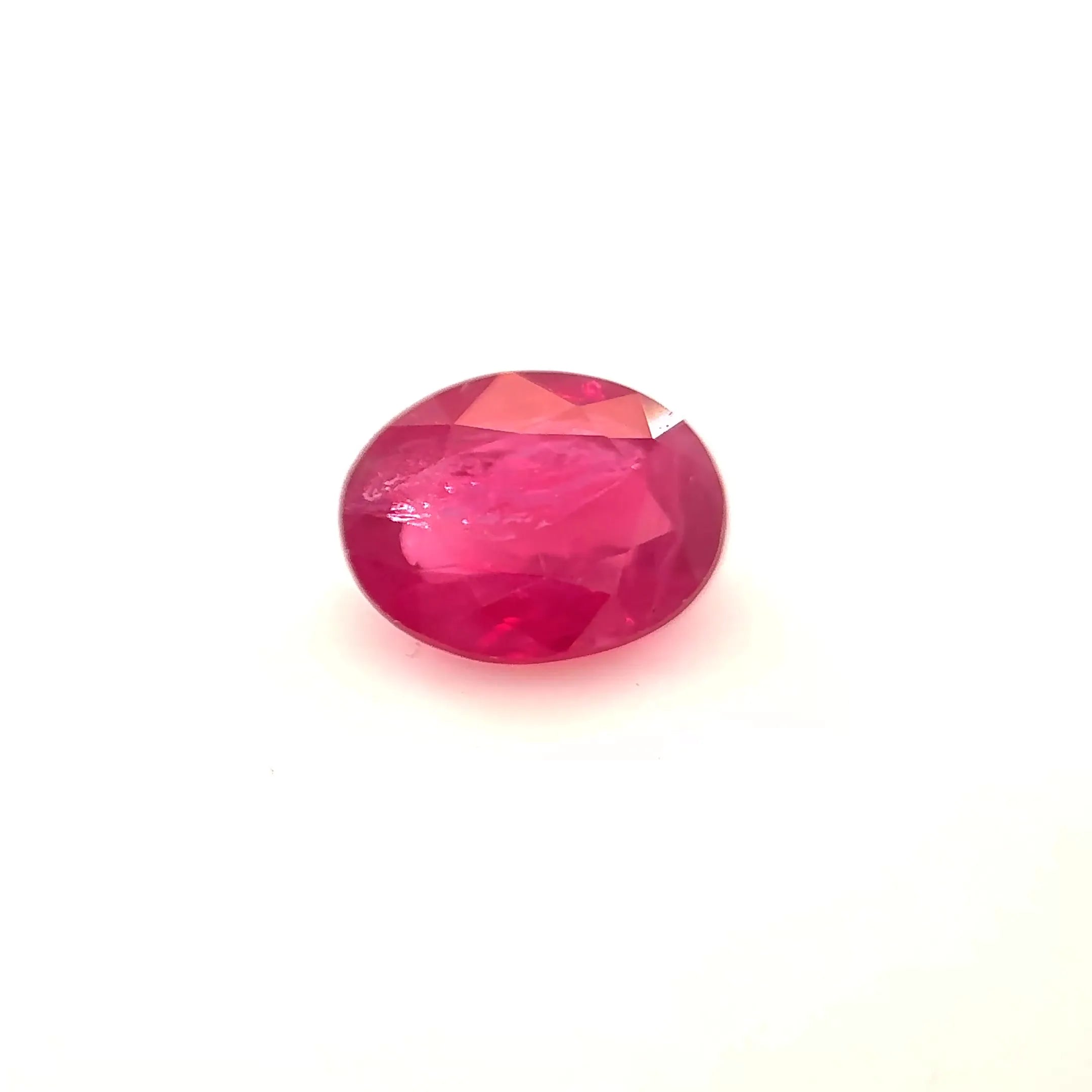 1.03ct Oval Natural Ruby (Colour Red, Clarity Moderately Included, Cut Faceted)