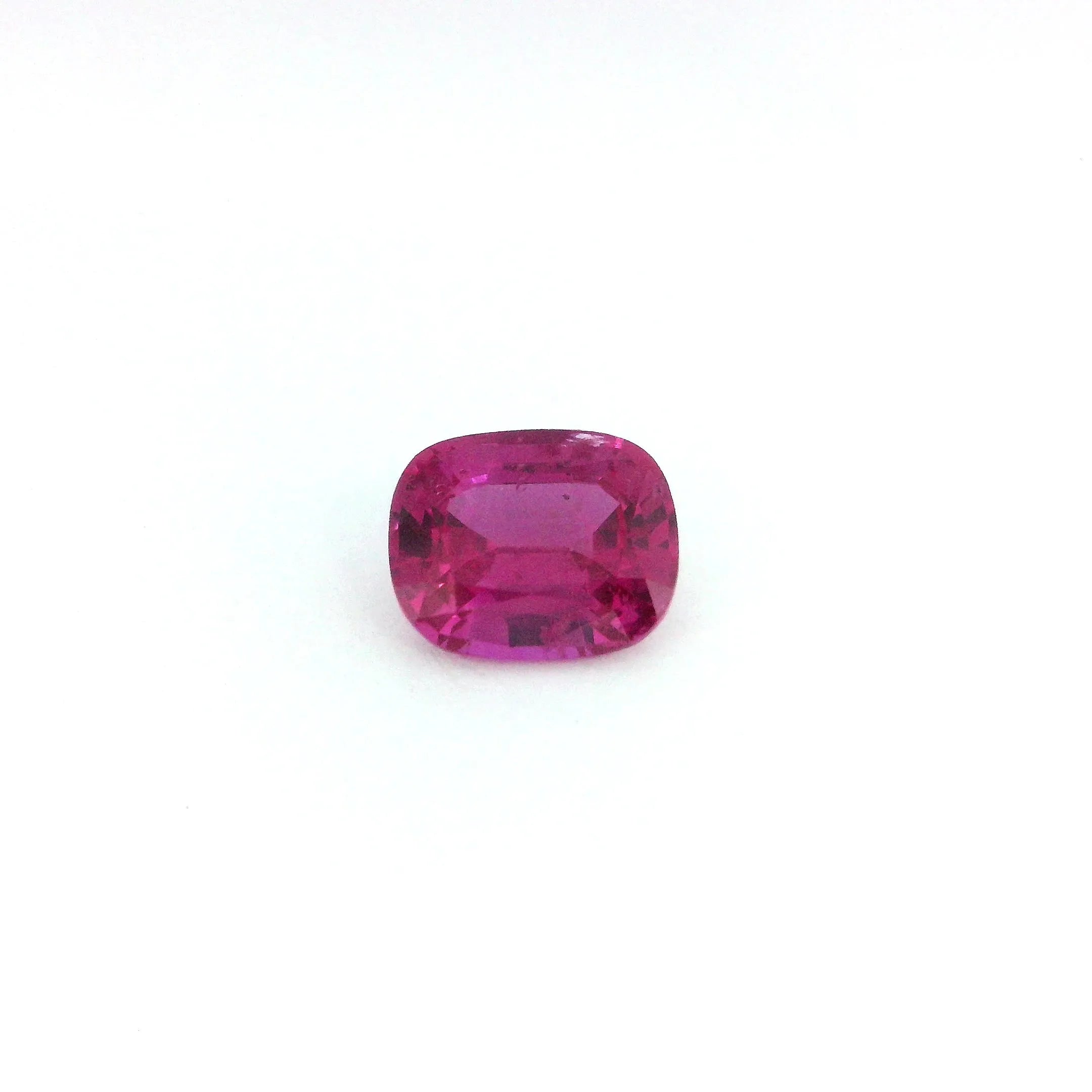 1.09ct Cushion Natural Ruby (Colour Red, Clarity Slightly Included, Cut Faceted)