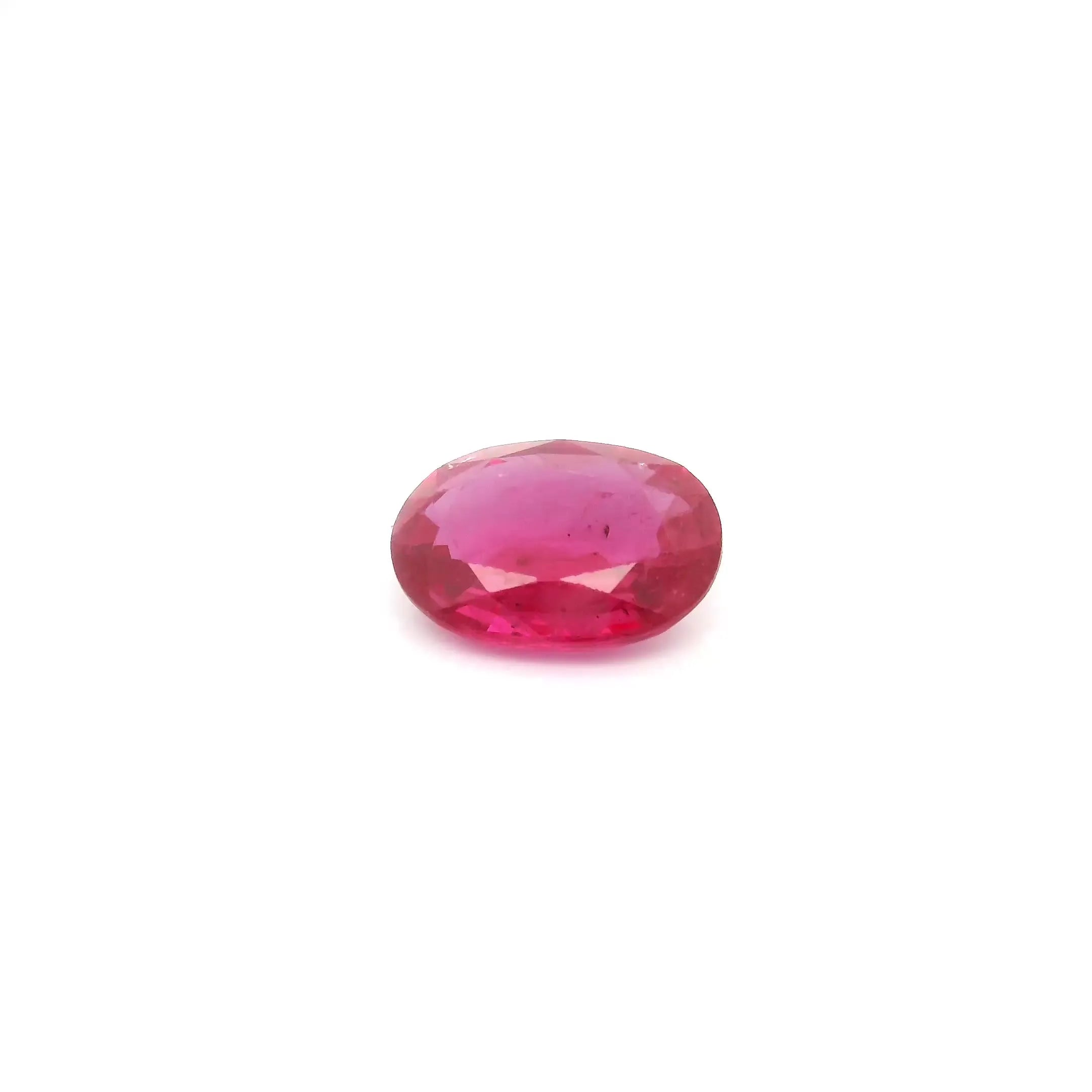 1.12ct Oval Natural Ruby (Colour Red, Clarity Slightly Included, Cut Faceted)
