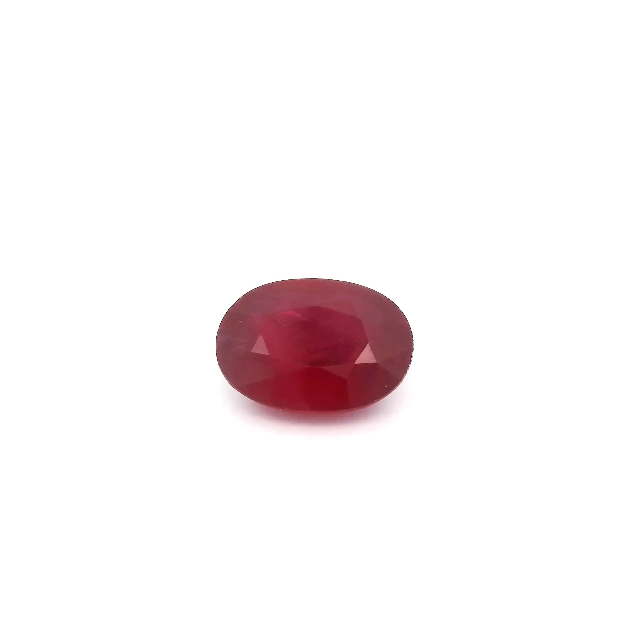 1.41ct Oval Natural Ruby (Colour Red, Clarity Slightly Included, Cut Faceted)