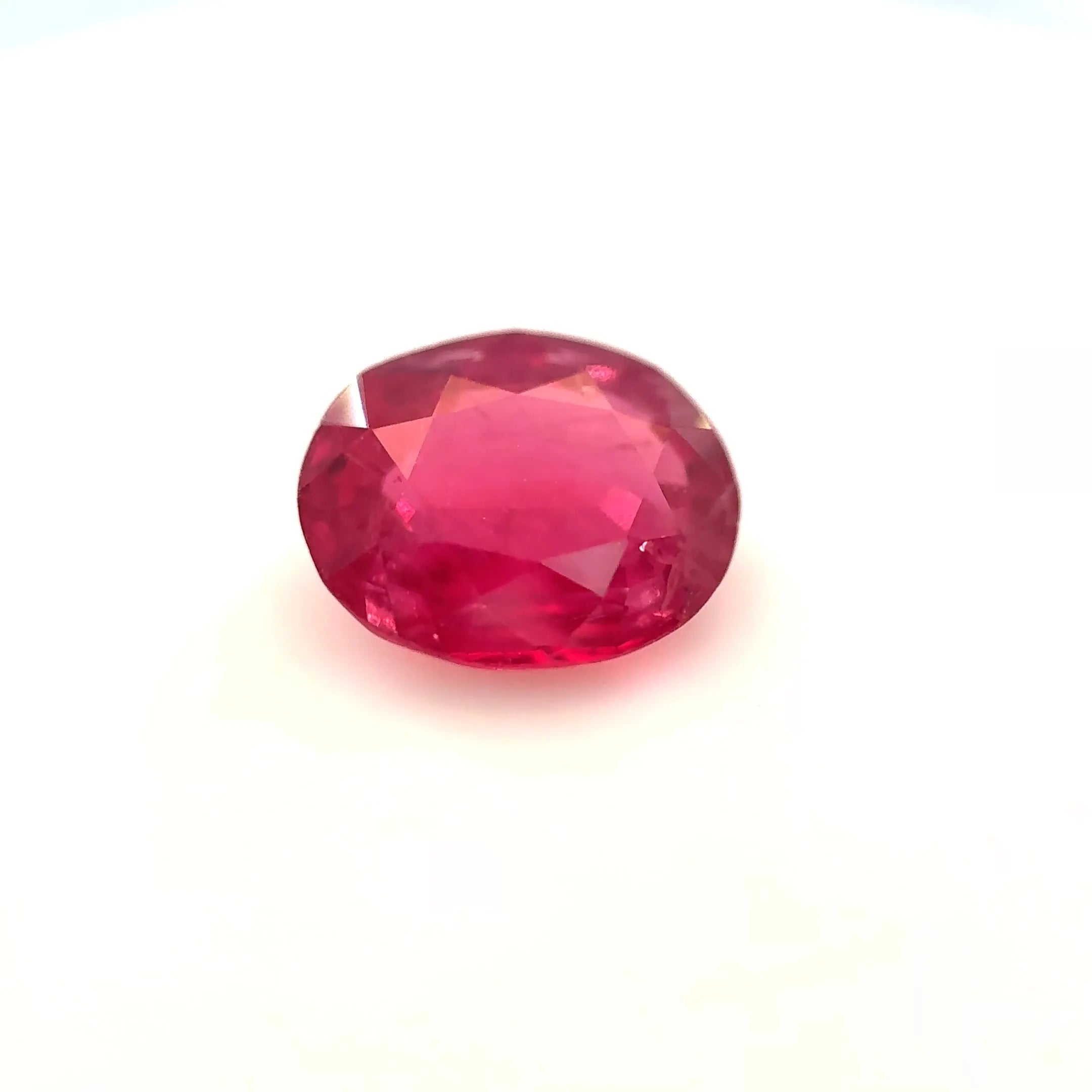 1.53ct Oval Natural Ruby (Colour Red, Clarity Eye Clean, Cut Faceted)