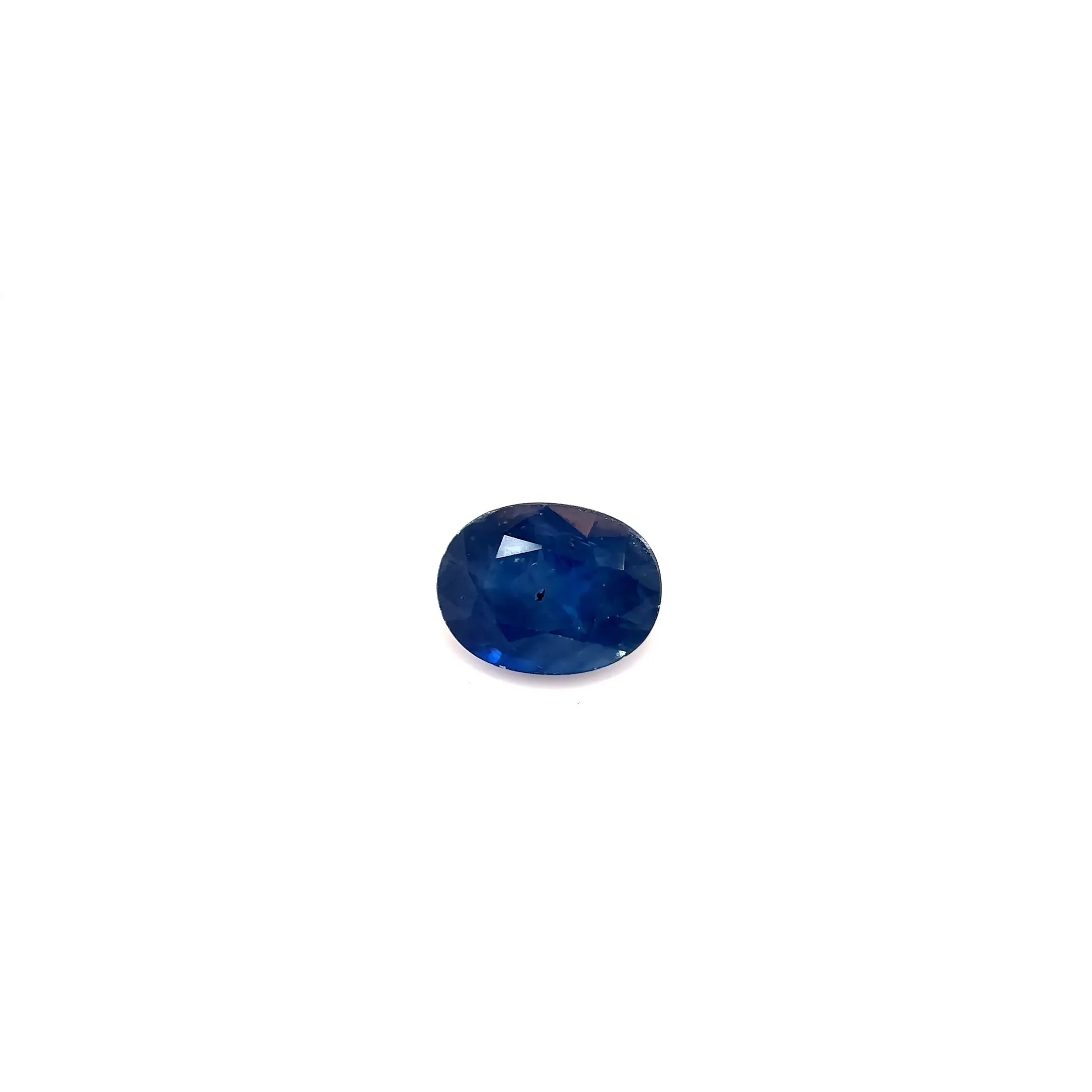 1.96ct Oval Natural Sapphire (Colour Blue, Clarity Slightly Included, Cut Faceted)