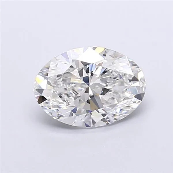 2.00ct Oval Lab Grown Diamond (Colour E, Clarity VS1, IGI Certified)