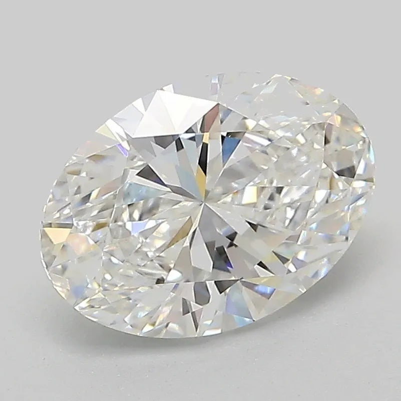 2.00ct Oval Lab Grown Diamond (Colour E, Clarity VVS2, IGI Certified)