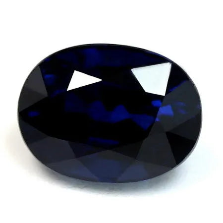 2.05ct Oval Natural Sapphire (Colour Blue, Clarity Slightly Included, Cut Faceted)