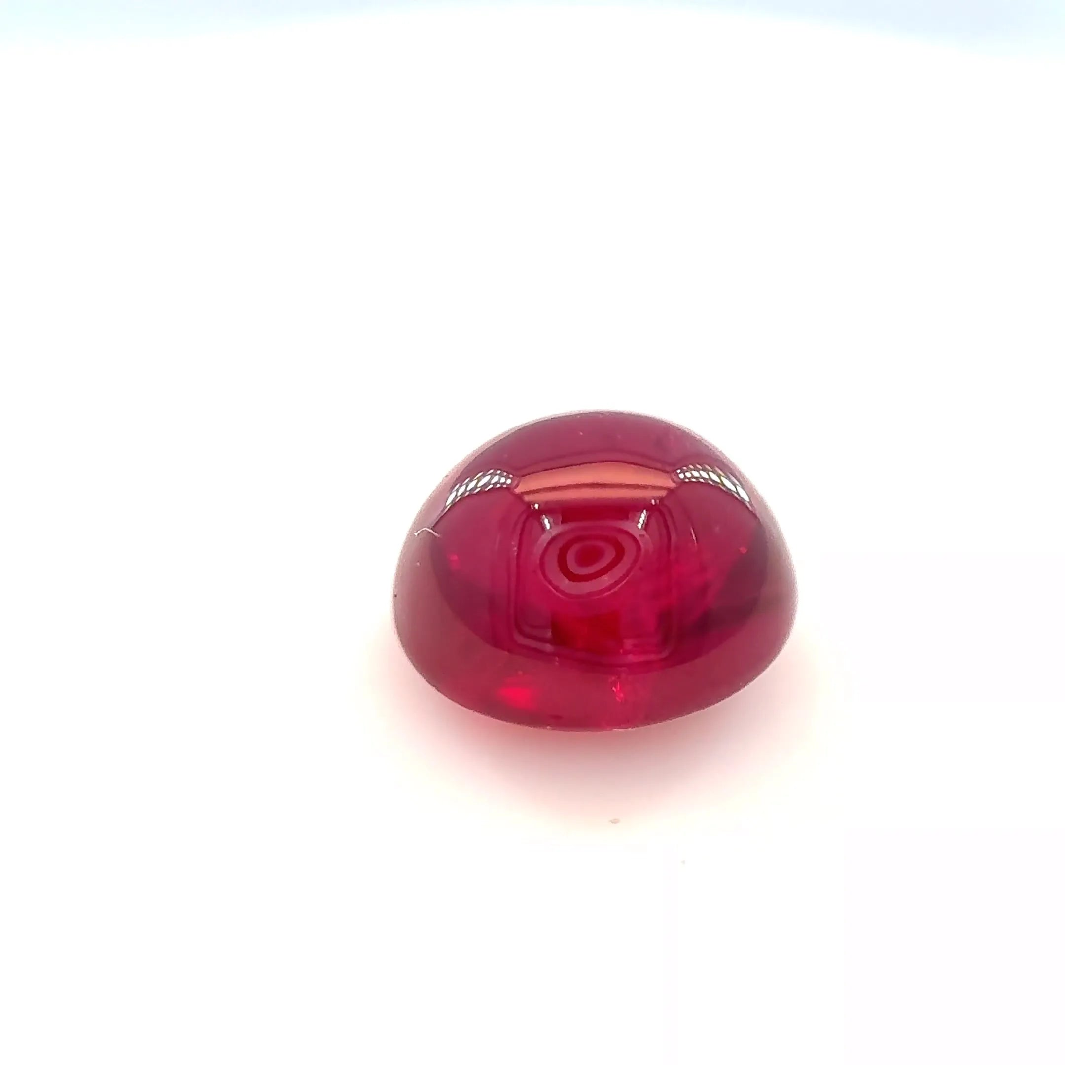 2.59ct Oval Natural Ruby (Colour Red, Clarity Moderately Included, Cut Cabochon)