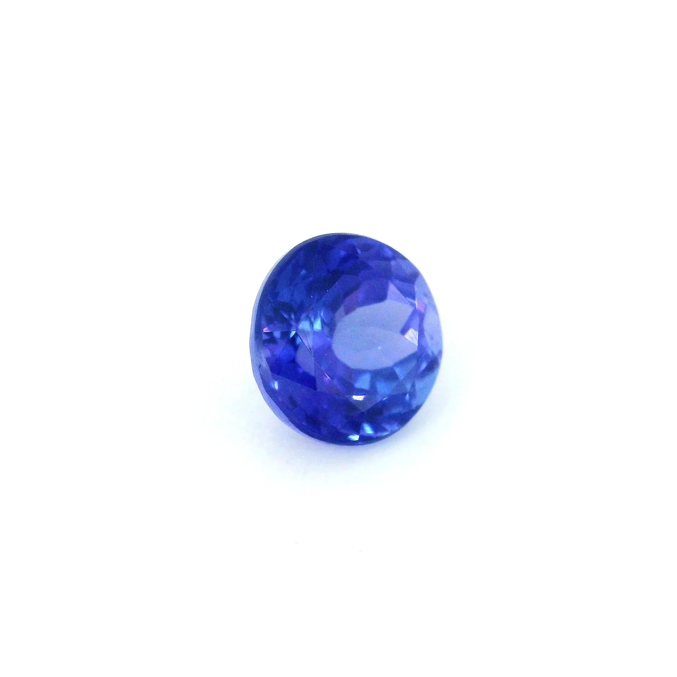 2.73ct Round Natural Tanzanite (Colour Blue, Clarity Eye Clean, Cut Faceted)