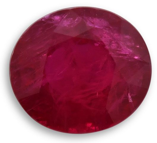 6.01ct Oval Natural Ruby (Colour Red, Clarity Eye Clean, Cut Faceted)