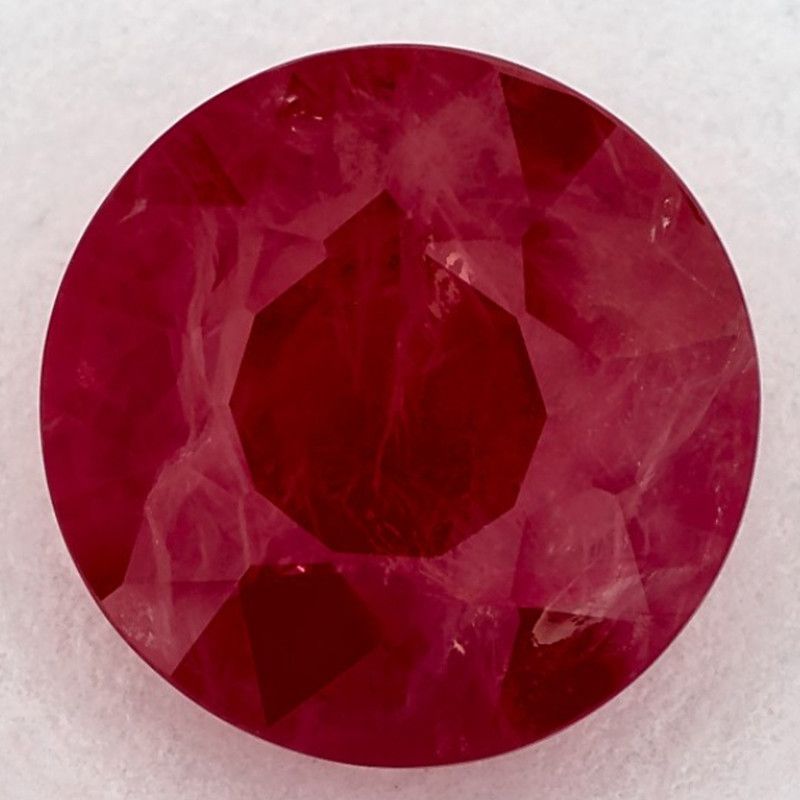 5.55ct Round Natural Ruby